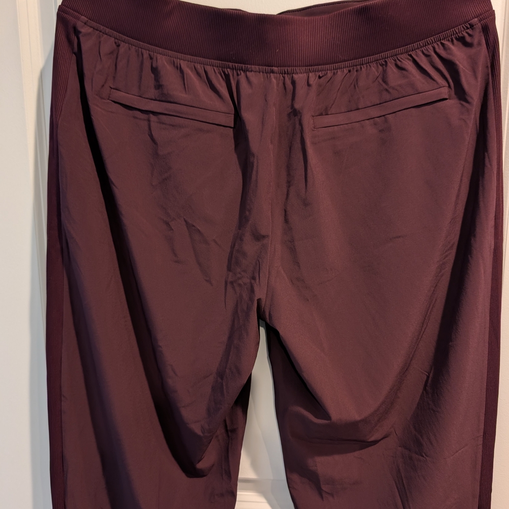 Athleta Brooklyn Mid Rise Ankle Pant In Burgundy - Picture 3 of 7